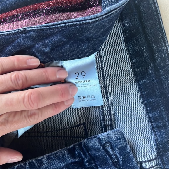 Mother jeans with stripe down side. Size 29 - Picture 3 of 4